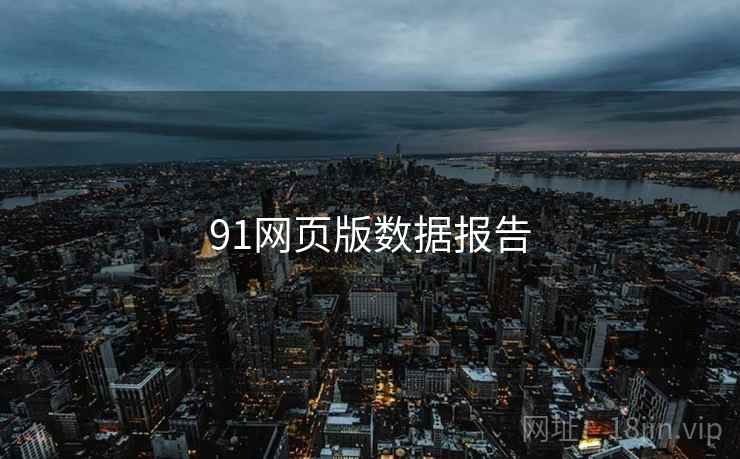 91网页版数据报告